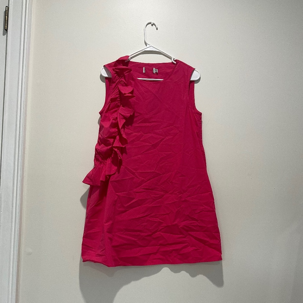 Women's Ruffle Sheath Dress